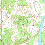 United States Geological Survey Weleetka, OK (1967, 24000-Scale) digital map