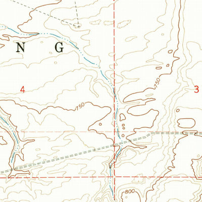 United States Geological Survey Well Spring, OR (1968, 24000-Scale) digital map
