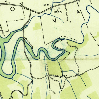 United States Geological Survey Well Spring, TN (1935, 24000-Scale) digital map