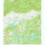 United States Geological Survey Well Spring, TN (1952, 24000-Scale) digital map