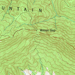 United States Geological Survey Well Spring, TN (1952, 24000-Scale) digital map