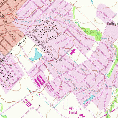 United States Geological Survey Wellborn, TX (1961, 24000-Scale) digital map