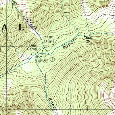 United States Geological Survey Wellesley Peak, WA (1999, 24000-Scale) digital map