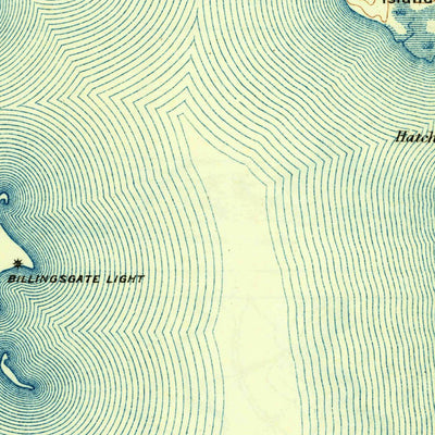 United States Geological Survey Wellfleet, MA (1893, 62500-Scale) digital map