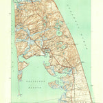 United States Geological Survey Wellfleet, MA (1944, 24000-Scale) digital map
