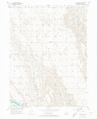 United States Geological Survey Wellfleet, NE (1956, 24000-Scale) digital map