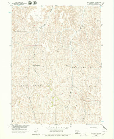 United States Geological Survey Wellfleet NE, NE (1956, 24000-Scale) digital map