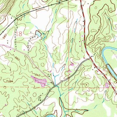 United States Geological Survey Wellington, AL (1956, 24000-Scale) digital map
