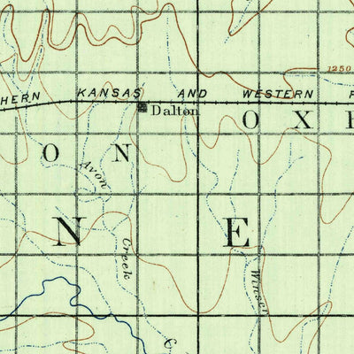 United States Geological Survey Wellington, KS (1890, 125000-Scale) digital map