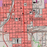 United States Geological Survey Wellington, KS (1965, 24000-Scale) digital map