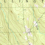 United States Geological Survey Wellington, ME (1989, 24000-Scale) digital map