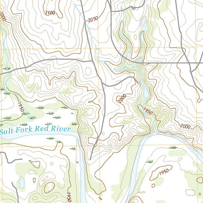 United States Geological Survey Wellington NW, TX (2019, 24000-Scale) digital map