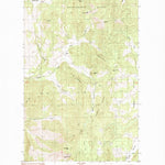 United States Geological Survey Wellington Peak, WA (1985, 24000-Scale) digital map