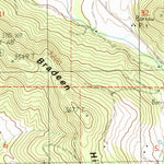United States Geological Survey Wellington Peak, WA (1985, 24000-Scale) digital map