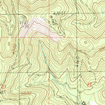 United States Geological Survey Wellington Peak, WA (1985, 24000-Scale) digital map