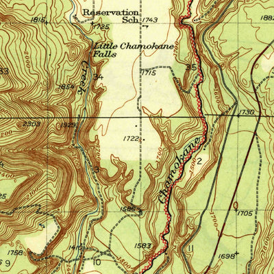United States Geological Survey Wellpinit, WA (1944, 62500-Scale) digital map