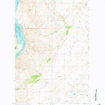 United States Geological Survey Wells Dam, WA (1968, 24000-Scale) digital map