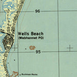 United States Geological Survey Wells, ME (1949, 25000-Scale) digital map