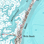 United States Geological Survey Wells, ME (1956, 24000-Scale) digital map