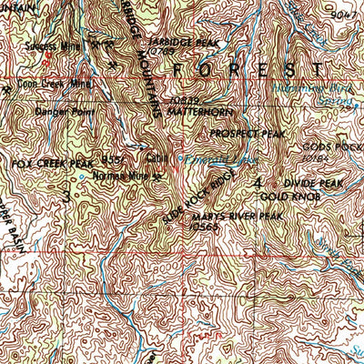 United States Geological Survey Wells, NV-UT-ID (1955, 250000-Scale) digital map