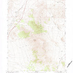 United States Geological Survey Wells Peak, NV (1968, 24000-Scale) digital map