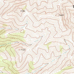 United States Geological Survey Wells Peak, NV (1968, 24000-Scale) digital map