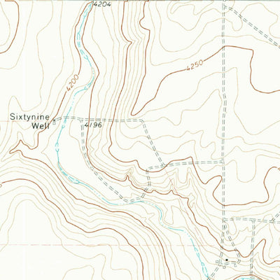 United States Geological Survey Wells Ranch, TX (1973, 24000-Scale) digital map