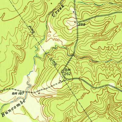 United States Geological Survey Wells SW, TX (1951, 24000-Scale) digital map