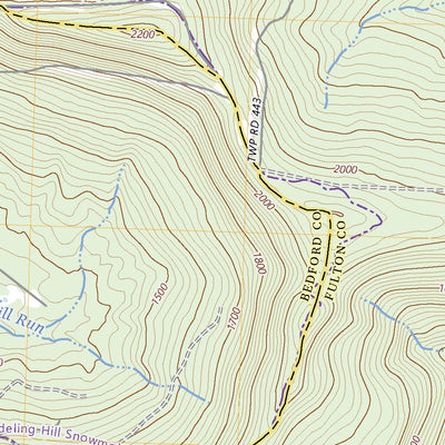 United States Geological Survey Wells Tannery, PA (2023, 24000-Scale) digital map