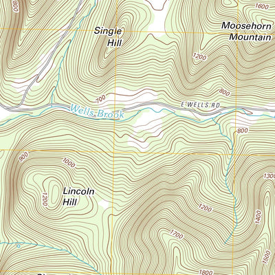 United States Geological Survey Wells, VT-NY (2011, 24000-Scale) digital map