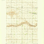 United States Geological Survey Wellsburg, ND (1950, 24000-Scale) digital map