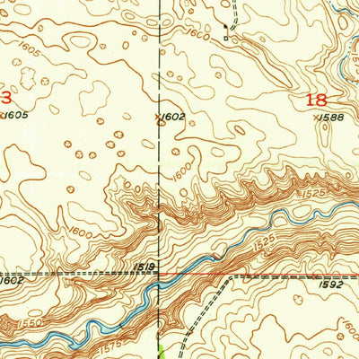 United States Geological Survey Wellsburg, ND (1950, 24000-Scale) digital map