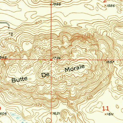 United States Geological Survey Wellsburg, ND (1950, 24000-Scale) digital map