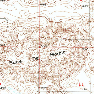 United States Geological Survey Wellsburg, ND (1986, 24000-Scale) digital map