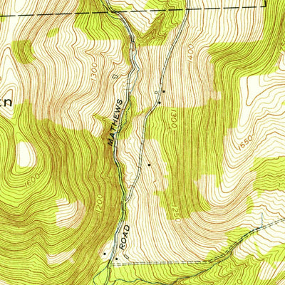 United States Geological Survey Wellsburg, NY-PA (1954, 24000-Scale) digital map