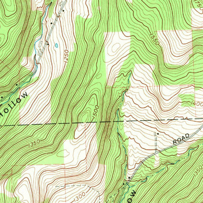 United States Geological Survey Wellsburg, NY-PA (1969, 24000-Scale) digital map