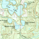 United States Geological Survey Wellston, MI (1987, 24000-Scale) digital map