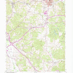 United States Geological Survey Wellston, OH (1961, 24000-Scale) digital map