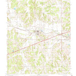 United States Geological Survey Wellston, OK (1966, 24000-Scale) digital map