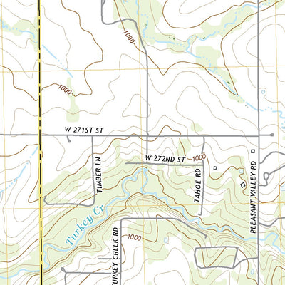 United States Geological Survey Wellsville, KS (2022, 24000-Scale) digital map