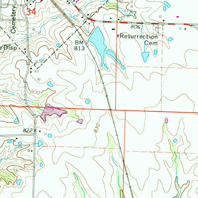 United States Geological Survey Wellsville, MO (1973, 24000-Scale) digital map