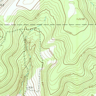 United States Geological Survey Wellsville North, NY (1965, 24000-Scale) digital map