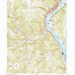 United States Geological Survey Wellsville, OH-WV (1960, 24000-Scale) digital map