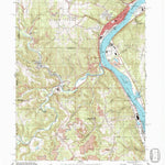 United States Geological Survey Wellsville, OH-WV (1994, 24000-Scale) digital map