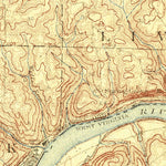 United States Geological Survey Wellsville, OH-WV-PA (1904, 62500-Scale) digital map
