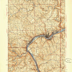 United States Geological Survey Wellsville, OH-WV-PA (1944, 62500-Scale) digital map