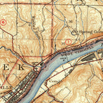 United States Geological Survey Wellsville, OH-WV-PA (1944, 62500-Scale) digital map