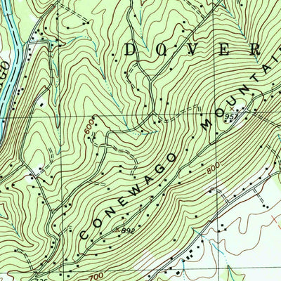 United States Geological Survey Wellsville, PA (1999, 24000-Scale) digital map