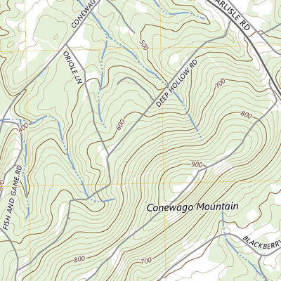 United States Geological Survey Wellsville, PA (2023, 24000-Scale) digital map