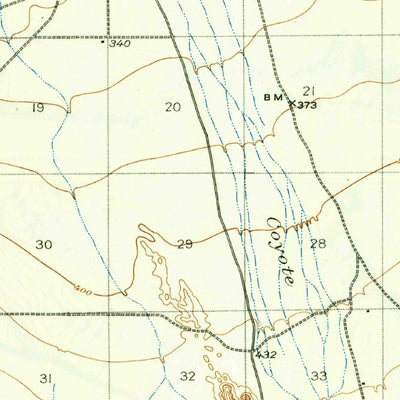 United States Geological Survey Wellton, AZ (1929, 62500-Scale) digital map